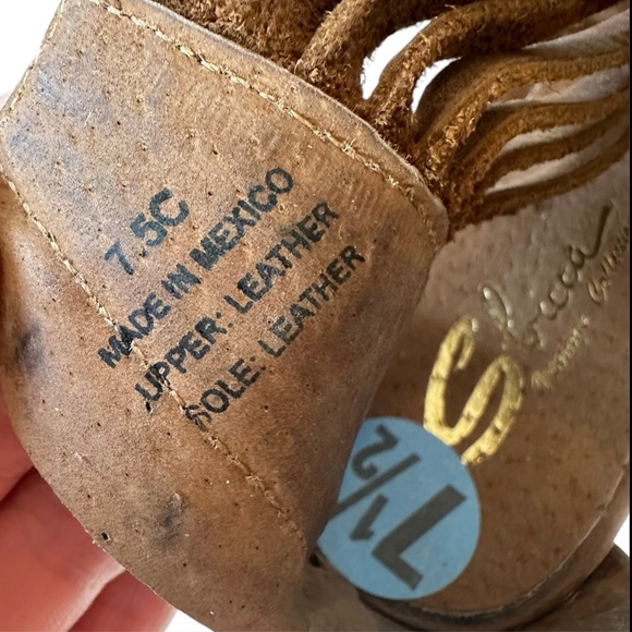 NEW Sbicca Vintage Collection Brown Leather Ankle Boots - Picture 8 of 9